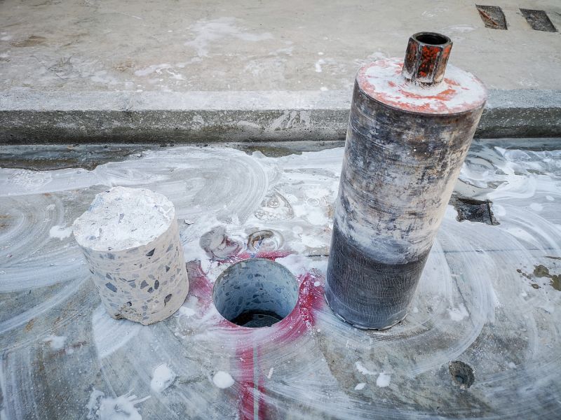 Concrete Coring detail